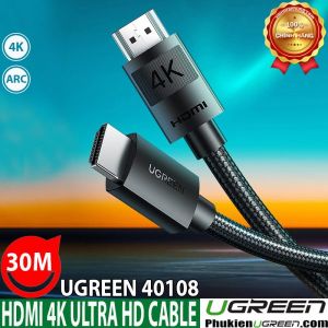 Cáp HDMI Dài 30M Ugreen 40108