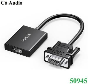 Cáp chuyển đổi VGA sang HDMI Ugreen 50945